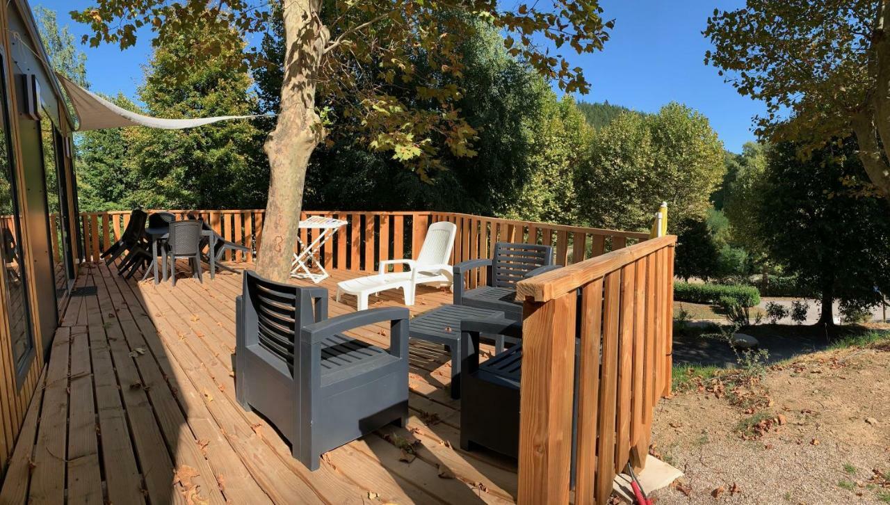 Camping Le Mas Des Sedaries Hotell Villefort  Exteriör bild